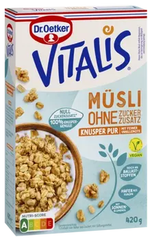 Dr. Oetker Vitalis ohne Zuckerzusatz Knusper Pur