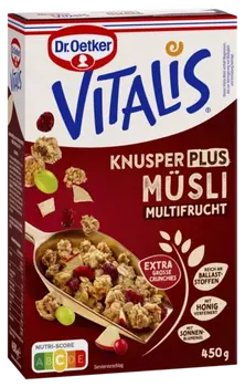 Dr. Oetker Vitalis KnusperPlus Multifrucht