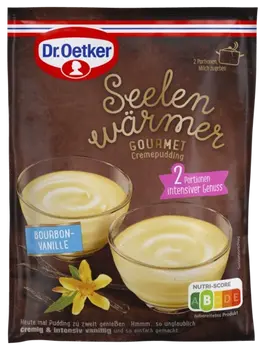 Dr. Oetker Seelenwärmer Gourmet-Cremepudding Bourbon-Vanille