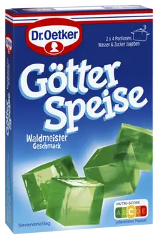Dr. Oetker Götterspeise Koch. Waldmeister-Geschmack