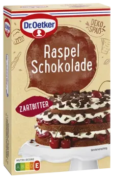 Dr. Oetker Raspelschokolade Zartbitter
