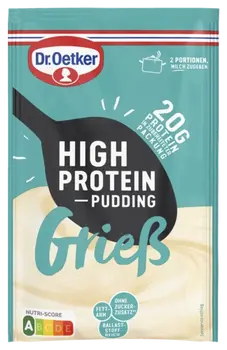 Dr. Oetker High Protein Pudding-Pulver Grieß