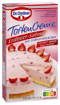 Dr. Oetker Erdbeer-Sahne Tortencreme