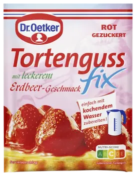 Dr. Oetker Tortenguss fix Erdbeer