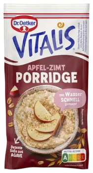 Dr. Oetker Vitalis Porridge Apfel-Zimt