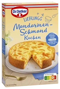 Dr. Oetker Mandarinen Schmand Kuchen