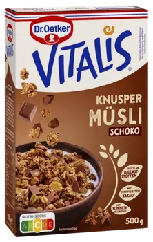 Dr. Oetker Vitalis Knuspermüsli Schoko