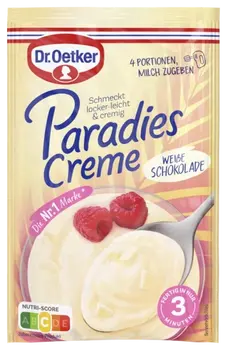 Dr. Oetker Paradies Creme Weiße Schokolade