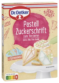 Dr. Oetker Pastell Zuckerschrift