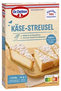 Dr. Oetker Käse-Streusel