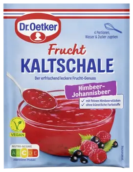 Dr. Oetker Fruchtkaltschale Himbeer-Johannisbeer
