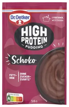 Dr. Oetker High Protein Pudding-Pulver Schoko