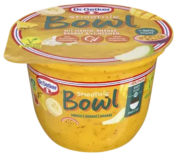 Dr. Oetker Smoothie Bowl Mango-Ananas-Banane 200g