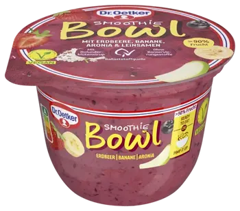Dr. Oetker Smoothie Bowl Erdbeer-Banane-Aronia 200g