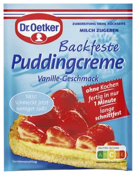 Dr. Oetker Backfeste Puddingcreme