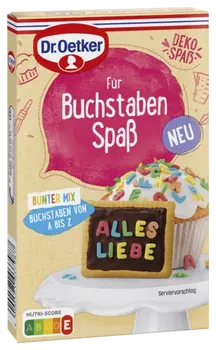 Dr. Oetker Für Buchstaben Spaß Bunter Mix