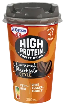 Dr. Oetker High Protein Coffee Drink - Caramel Macchiato Style