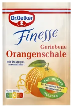 Dr. Oetker Finesse Geriebene Orangenschale