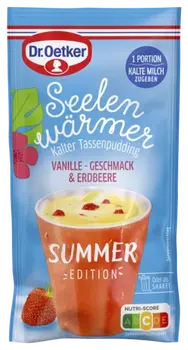 Dr. Oetker Seelenwärmer Summer Edition Vanille-Geschmack & Erdbeere