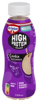 Dr. Oetker High Protein Shake Cookie-Geschmack