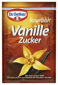 Dr. Oetker Bourbon Vanille Zucker