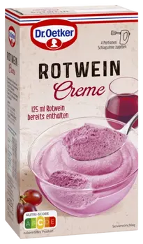 Dr. Oetker Rotwein Creme