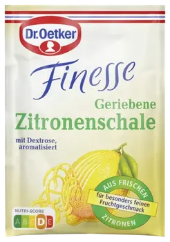 Dr. Oetker Finesse Geriebene Zitronenschale