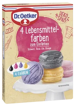 Dr. Oetker 4 Lebensmittelfarben
