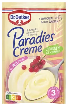 Dr. Oetker Paradies Creme Zitronen-Geschmack