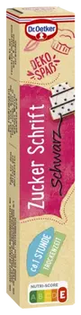 Dr. Oetker Zuckerschrift Schwarz