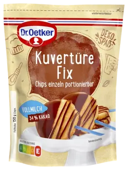 Dr. Oetker Kuvertüre Fix Vollmilch