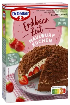 Dr. Oetker Erdbeer Zeit Maulwurf Kuchen