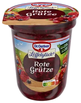 Dr. Oetker Löffelglück Rote Grütze