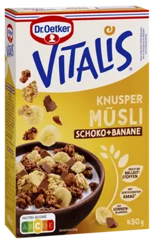 Dr. Oetker Vitalis Knuspermüsli Scho. Banane