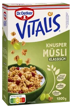 Dr. Oetker Vitalis Knuspermüsli klassisch 1500g