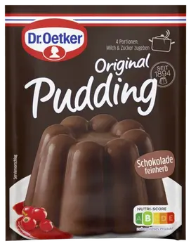 Dr. Oetker Original Pudding Schokolade feinherb