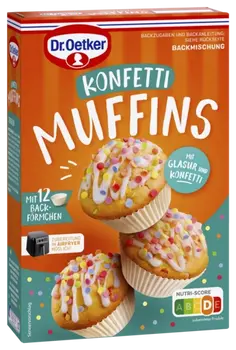 Dr. Oetker Konfetti Muffins
