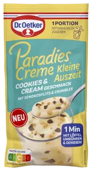 Dr. Oetker Paradies Creme Kleine Auszeit Cookies & Cream-Geschmack