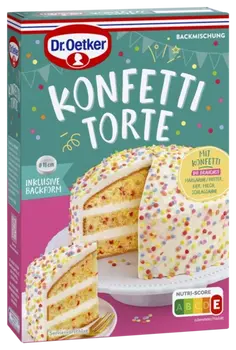 Dr. Oetker Konfetti Torte