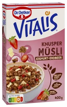 Dr. Oetker Vitalis Knusper Joghurt-Erdbeer