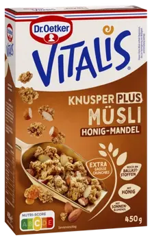 Dr. Oetker Vitalis KnusperPlus Honig-Mandel