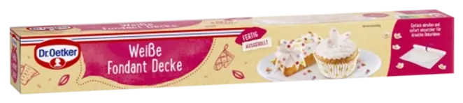 Dr. Oetker Weiße Fondant Decke