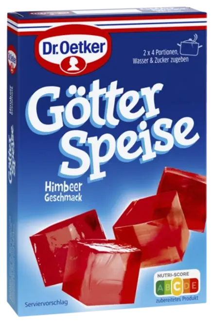 Dr. Oetker Götterspeise Koch. Himbeer-Geschmack