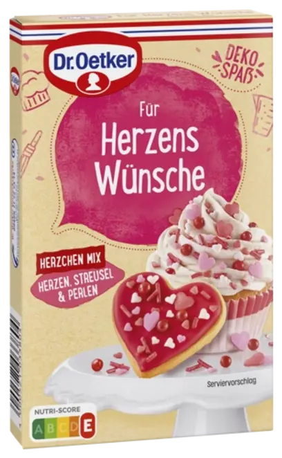Dr. Oetker Für Herzens Wünsche Herzchen Mix
