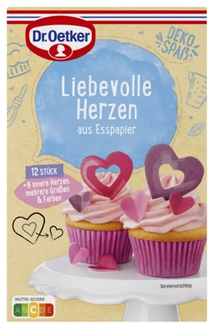 Dr. Oetker Liebevolle Herzen