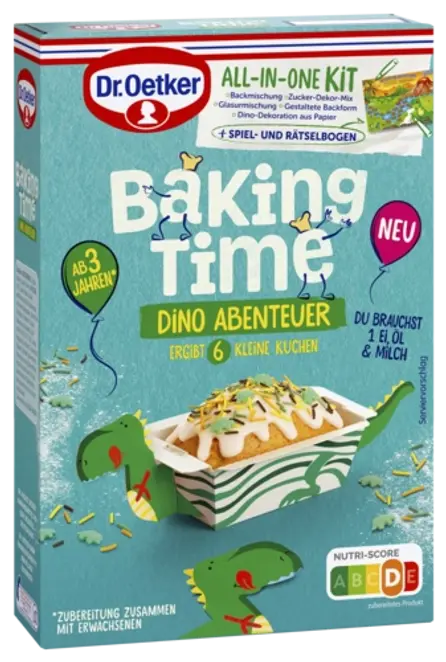 Dr. Oetker Baking Time Dino Abenteuer