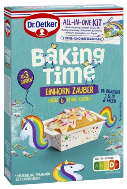 Dr. Oetker Baking Time Einhorn Zauber