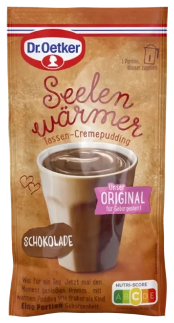 Dr. Oetker Seelenwärmer Tassen-Cremepudding Schokolade