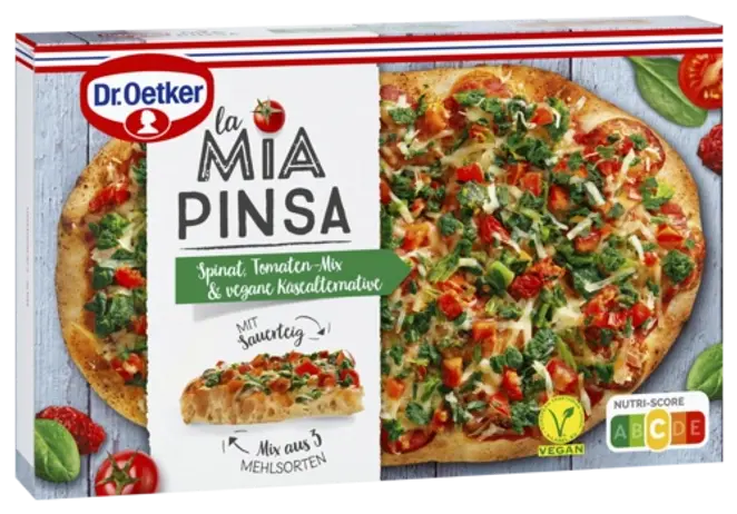 Dr. Oetker La Mia Pinsa Spinat Vegan