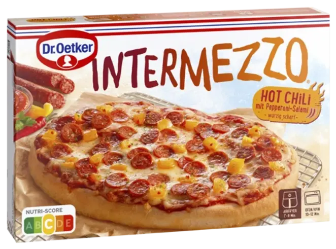 Dr. Oetker Intermezzo Hot Chili mit Pepperoni-Salami